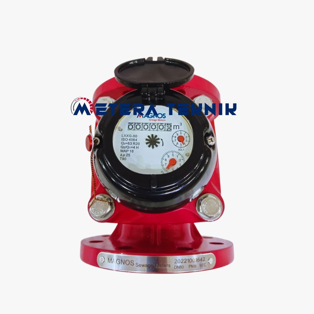 Jual Water Meter Air Limbah Merk Magnos Size 3 Inch