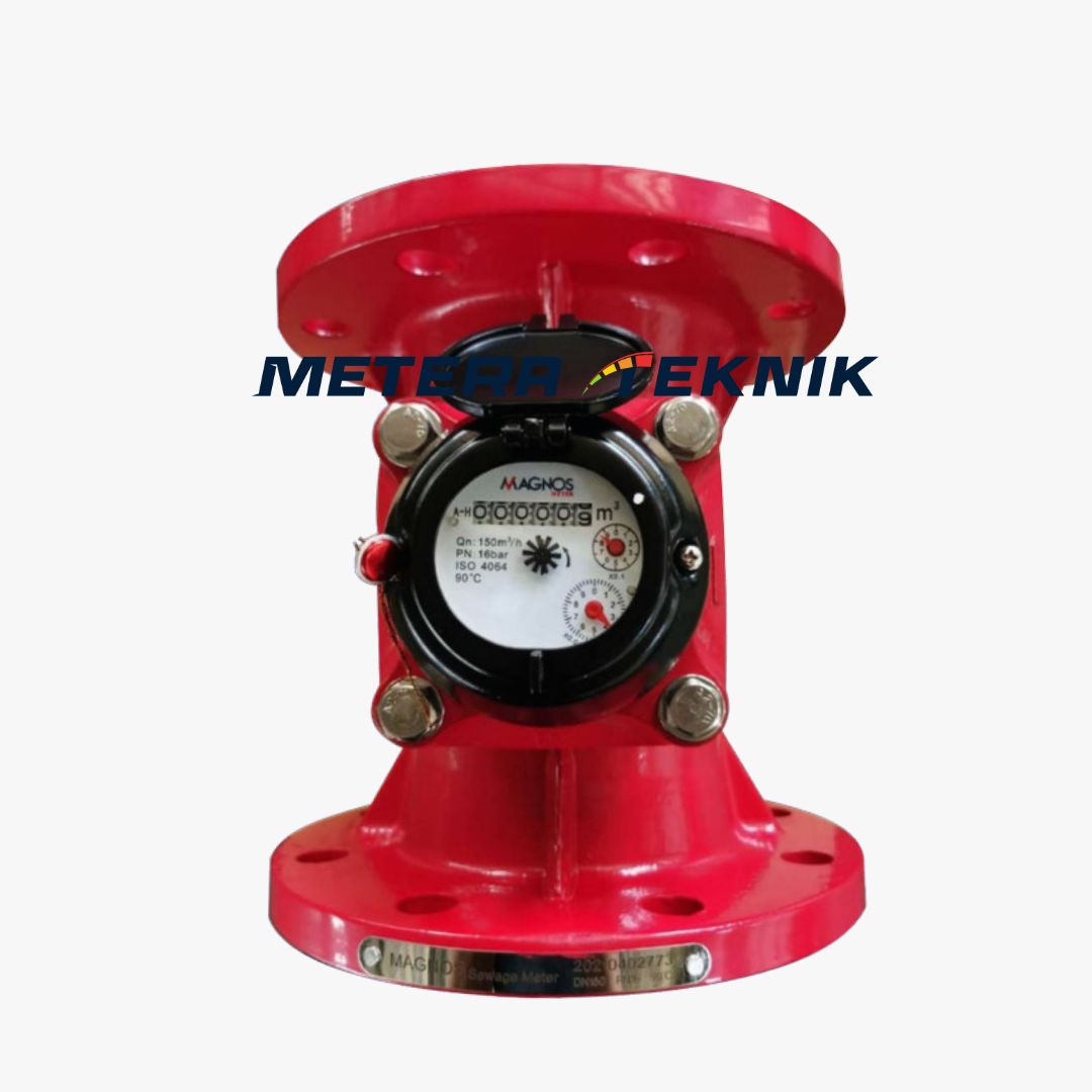 Jual Water Meter Air Limbah Merk Magnos Size 6 Inch