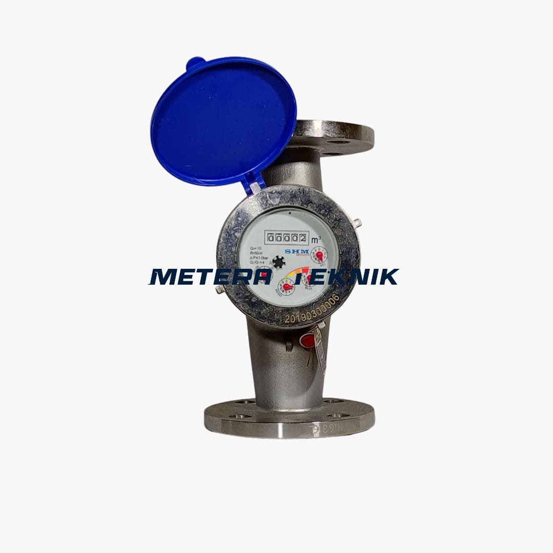 Jual Vane Flange Flow Meter SHM Stainles Steel 316L Size 2 Inch