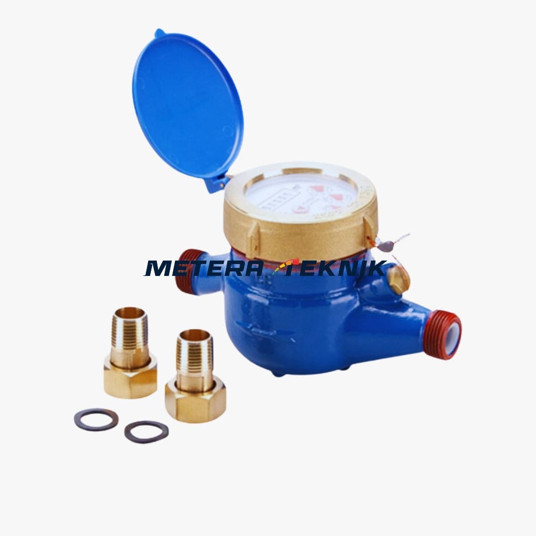 Jual Multi Jet Cast Iron Flow Meter SHM Size 1/2 Inch