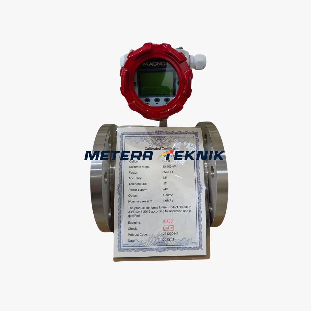 Digital Turbine Flow Meter Magnos Size 5 Inch