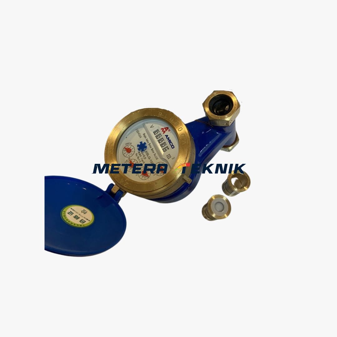 Jual Water Meter Amico Vertical Size 1/2 Inch