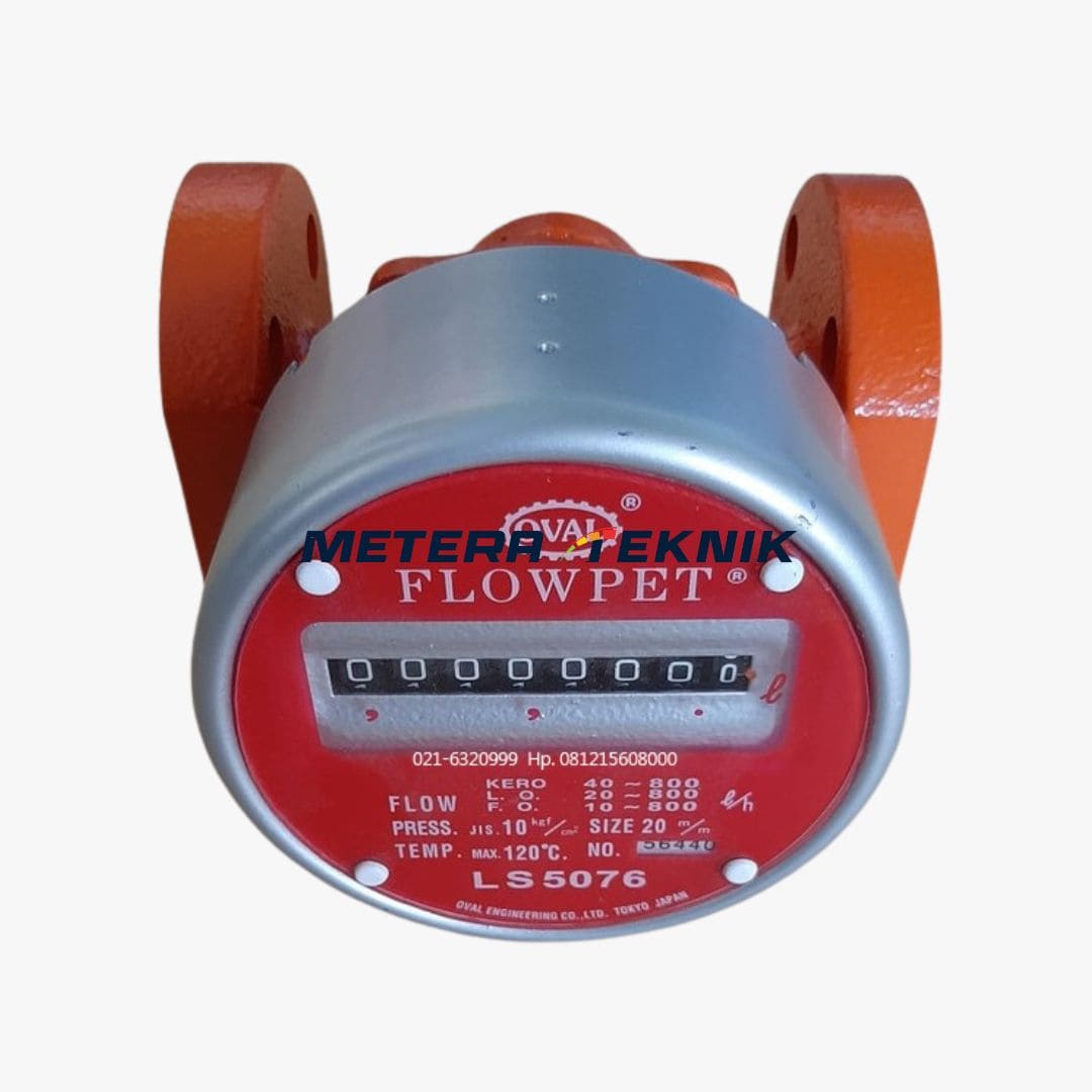 Jual Flow Meter OVAL FLOWPET-NX Model LS5076- 2OOA Size 3/4 Inch