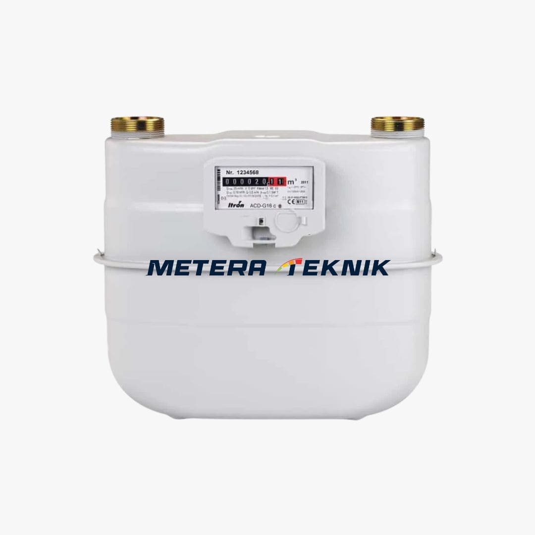 Jual Diaphragm Gas meter Itron ACD G16 Size 1 1/4 Inch 