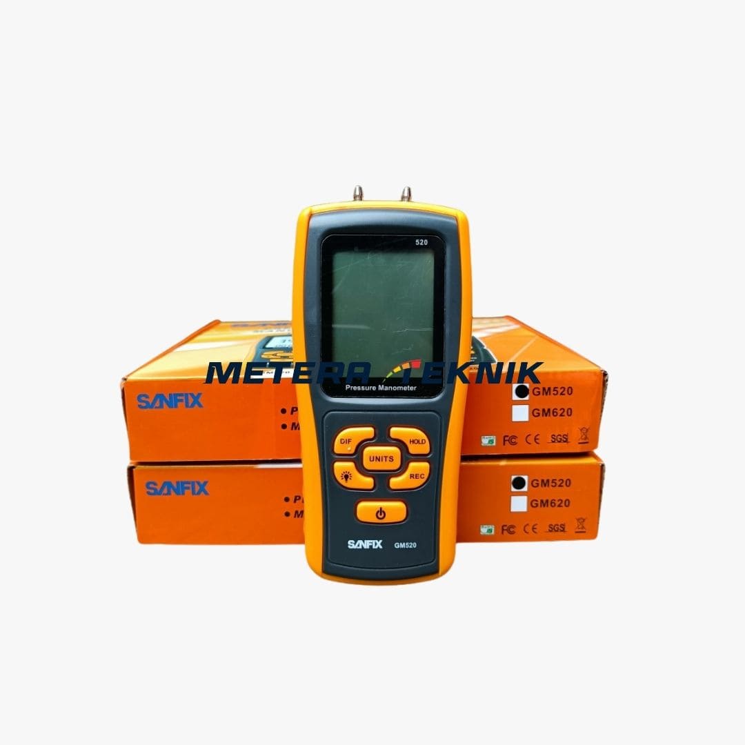 Jual SANFIX Pressure Manometer Model GM520