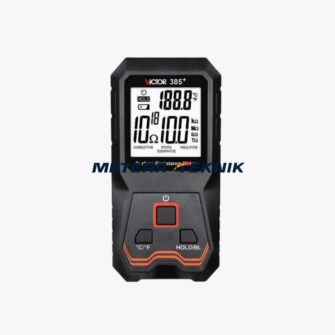 Jual Double Clamp Digital Phase Meter/Surface Resistance Tester Victor Model 385+